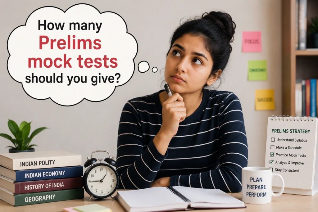 How many Prelims mock tests should you give?