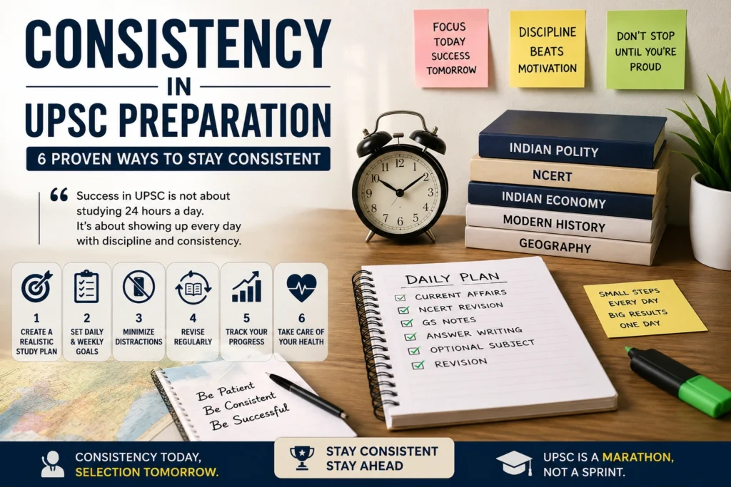 consistancy in upsc